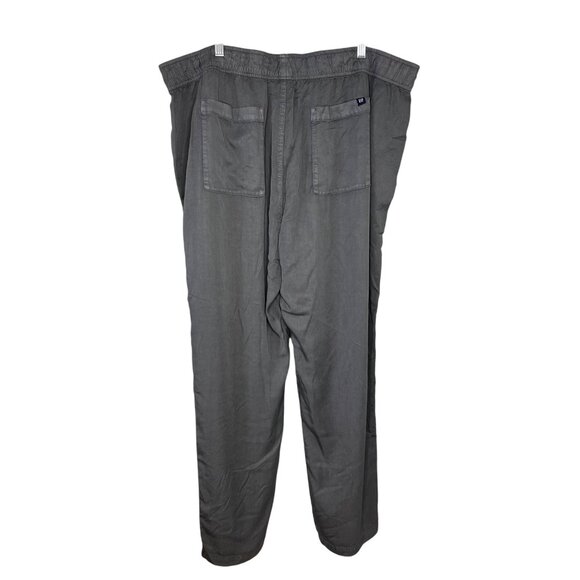 GAP Pull On Pants‎ Womens Size XXL High Rise Viscose Gray Pockets Casual NEW - Picture 5 of 7